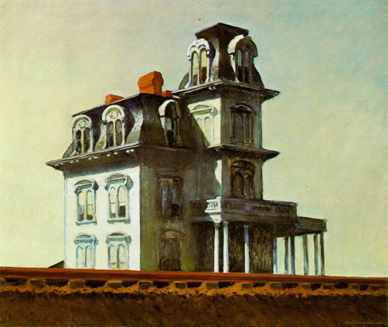 Эдвард Хоппер, Дом у железной дороги, 1925