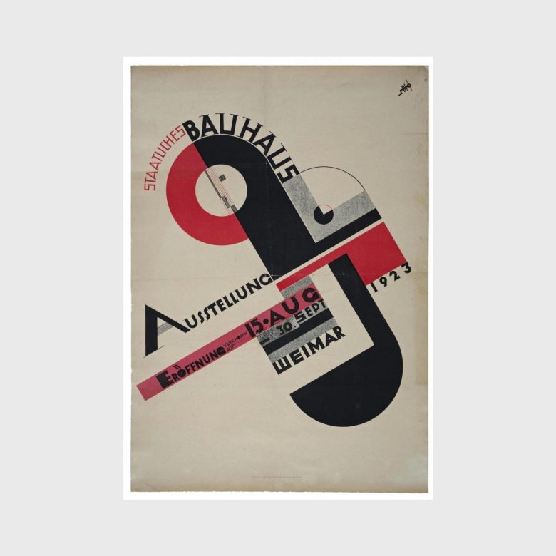 Юстус Шмидт Постер к выставке Баухауза в Веймаре, 1923