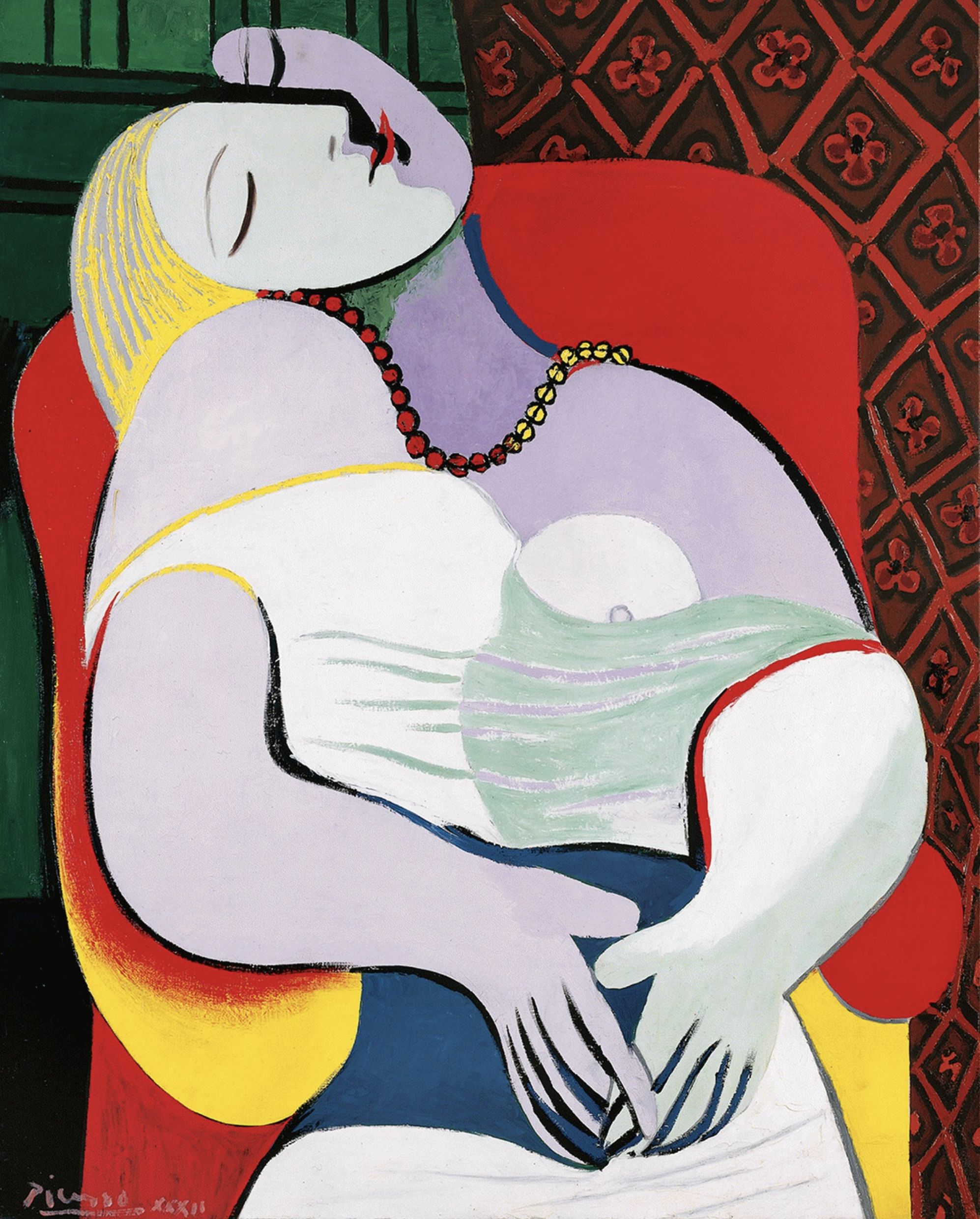 «Сон», 1932, Пабло Пикассо. Находится в частной коллекции Стивена Коэна
