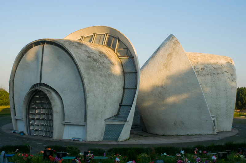 Советская архитектура: Киевский крематорий, Украина