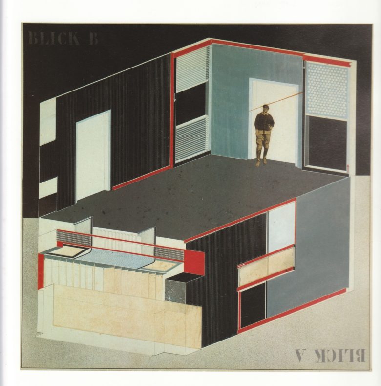 Эскиз Кабинета абстрактного искусства, 1927 г.