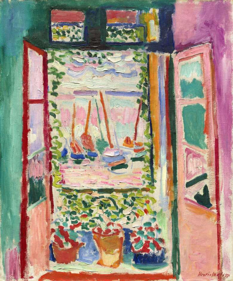 Анри Матисс. Открытое окно, Collioure, 1905