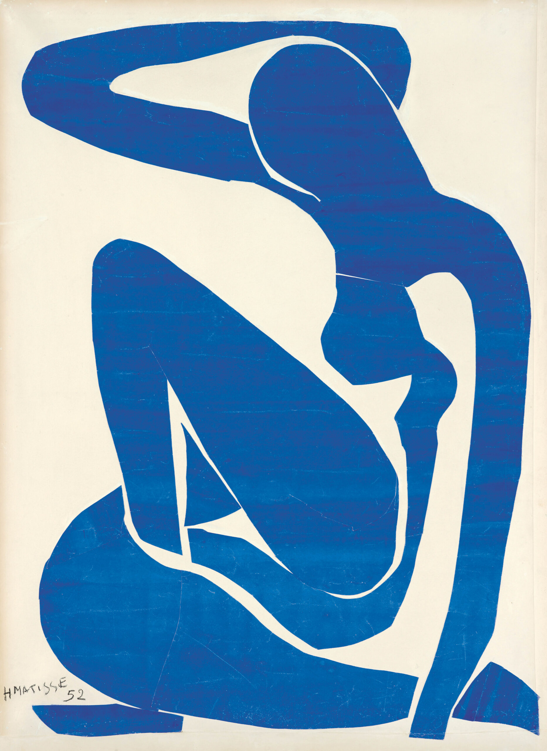 Голубая обнаженная, 1953