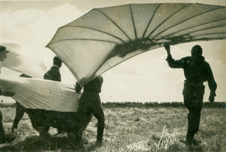 Летные испытания «Летатлина» под Звенигородом, 1932